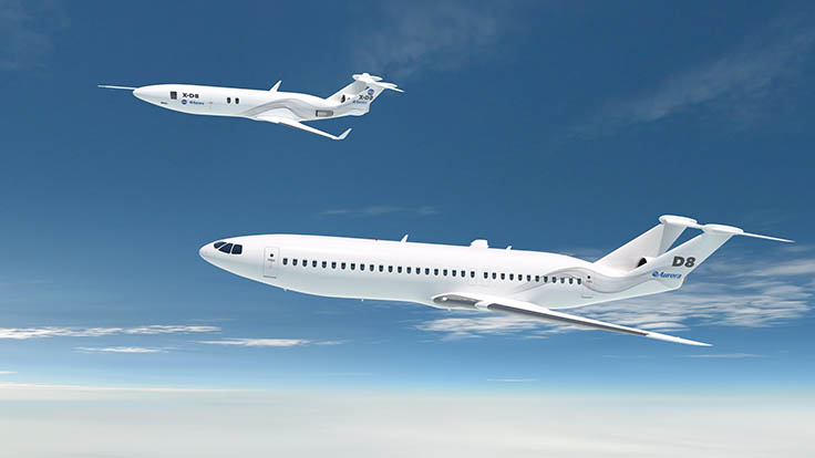 NASA funds continued development of D8 airliner concept