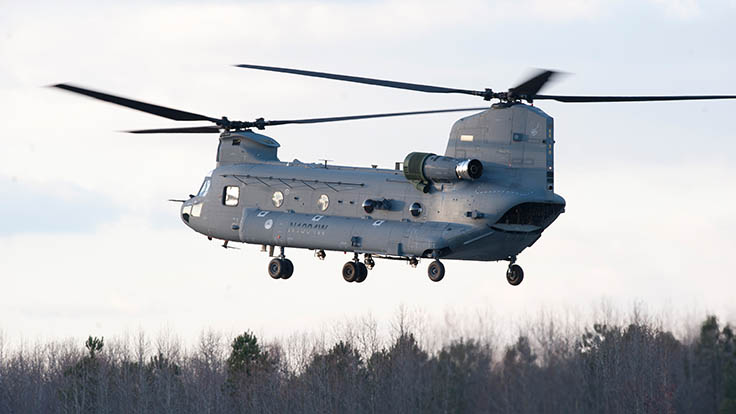 Boeing to modernize six Netherlands CH-47F Chinooks