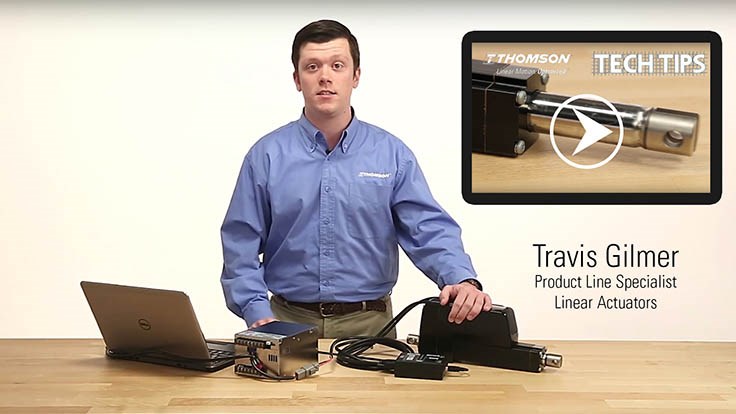 Web videos show how to optimize the use of linear actuators