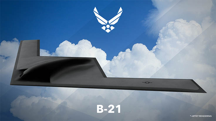 Air Force reveals B-21 long range strike bomber
