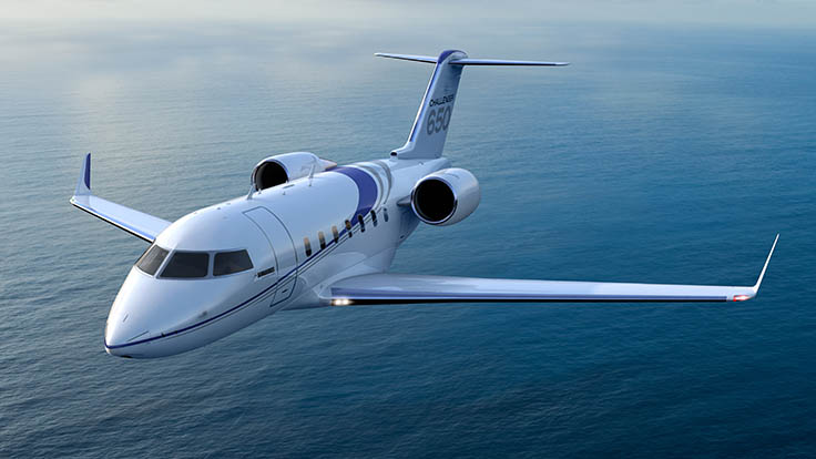 Bombardier's Challenger 650 business jet is EASA certified