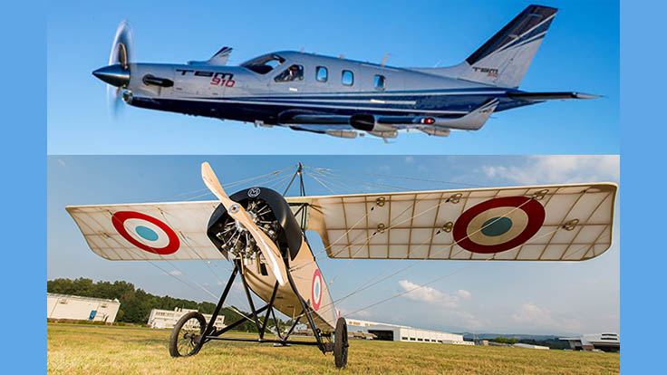 Daher revisits aviation heritage, debuts TBM 910 in US