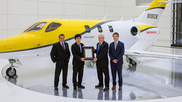 Honda Aircraft Co. secures Canadian type certification