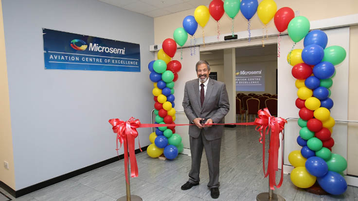 Microsemi opens Aviation Centre of Excellence