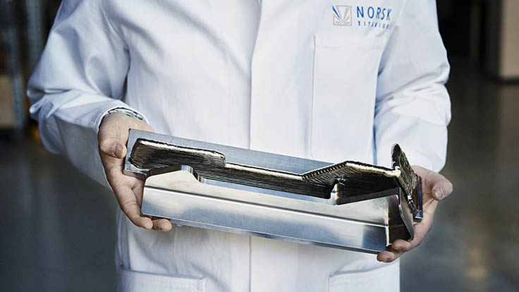 Norsk Titanium to deliver FAA-approved, 3D-printed, structural components to Boeing
