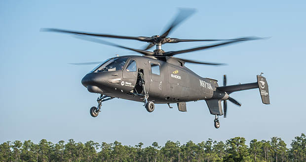 Sikorsky S-97 Raider helicopter achieves first flight