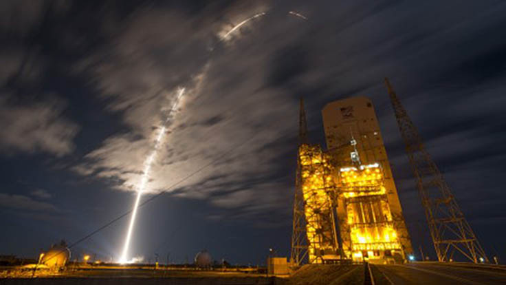 ULA Atlas V rocket lifts off with 3D printed parts