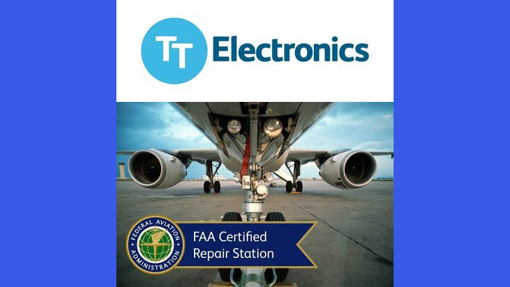 TT Electronics receives FAA repair station certification