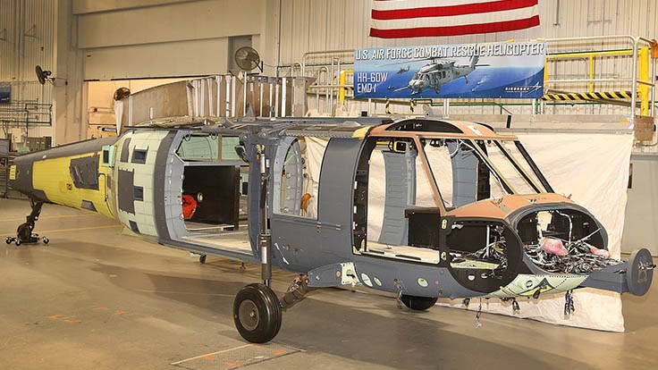 First Sikorsky combat rescue helicopter enters final assembly