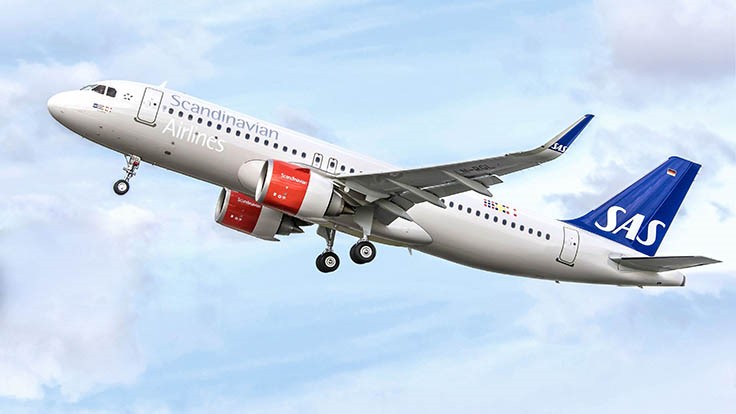SAS signs firm order for 35 Airbus A320neo family aircraft