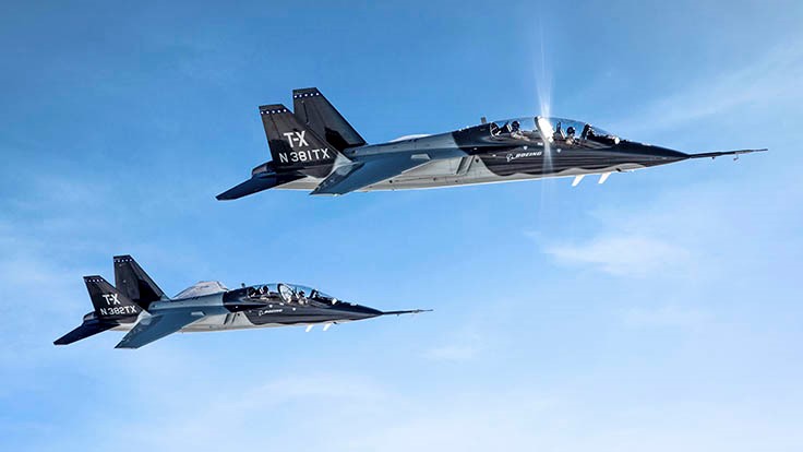 Boeing wins U.S. Air Force T-X pilot training program contract