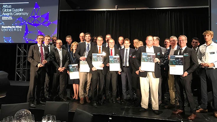 Airbus honors top-performing suppliers