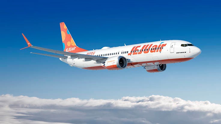 Jeju Air orders up to 50 Boeing 737 MAX airplanes