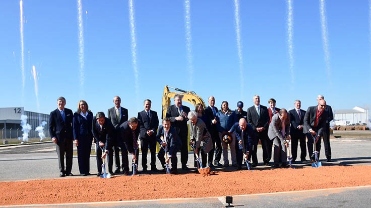 Construction begins on Airbus’ U.S. A220 manufacturing facility