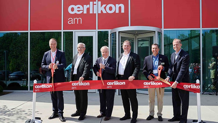Oerlikon opens US additive manufacturing facility