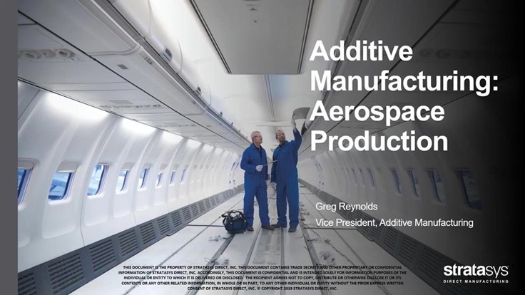 On-demand webinar: Taking Flight: 3D Printing Production Parts for Aircraft Interiors