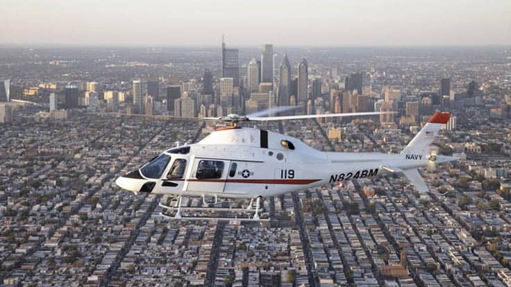 Navy awards helicopter training system contract to Leonardo