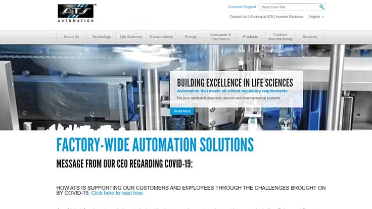 ATS Automation helping companies scale-up production