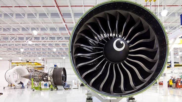 GE90 engine surpasses 100 million hours