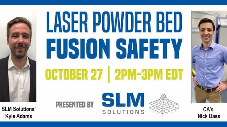 Safety with metal additive laser powder bed fusion