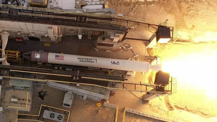 Northrop Grumman validates new ULA rocket motor