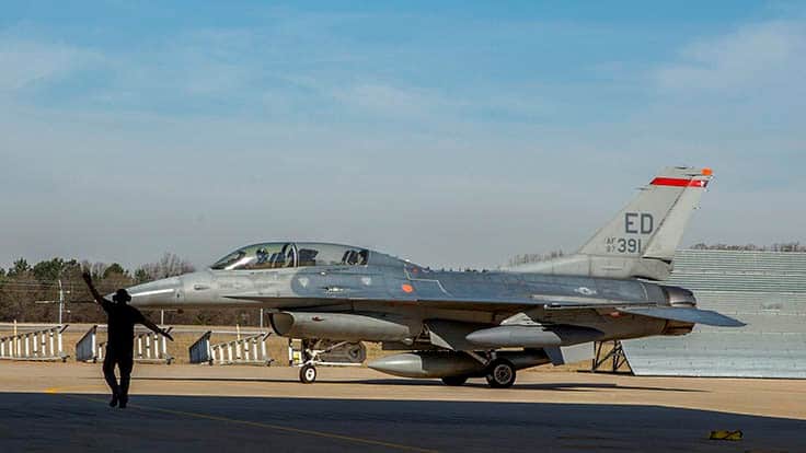 Lockheed Martin receives first F-16 for depot sustainment