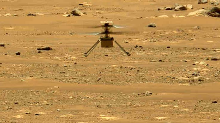 NASA's Ingenuity Mars helicopter logs second flight