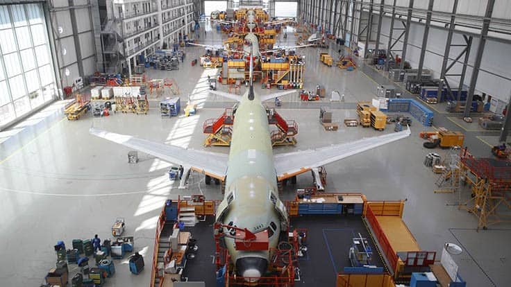 Airbus updates suppliers on production plans