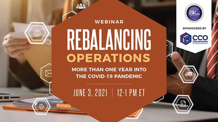 Rebalancing operations webinar TODAY, 12 pm - 1pm EDT