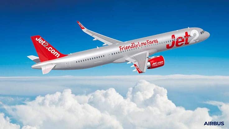 Jet2.com orders 36 Airbus A321neos