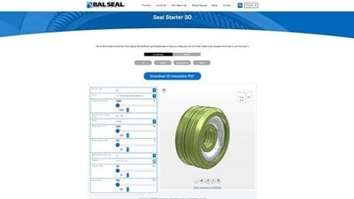 3D configurator for custom sealing