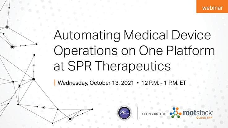 Automating Medical Device Operations on One Platform at SPR Therapeutics