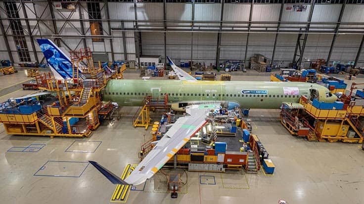First Airbus A321XLR undergoes final assembly