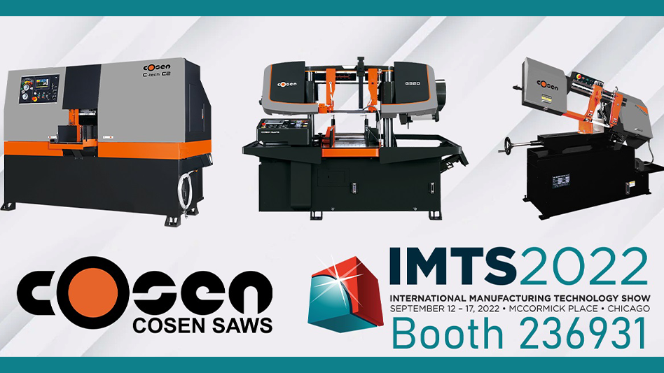 Cosen Saws leading edge sawing solutions