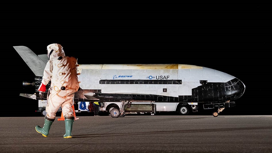 Boeing-built X-37B sets endurance record