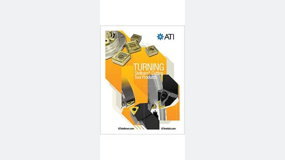ATI Stellram Introduces New Turning Catalog Aerospace Manufacturing