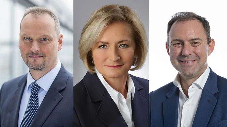 Michael Schöllhorn, Barbara Bergmeier, André-Hubert Roussel