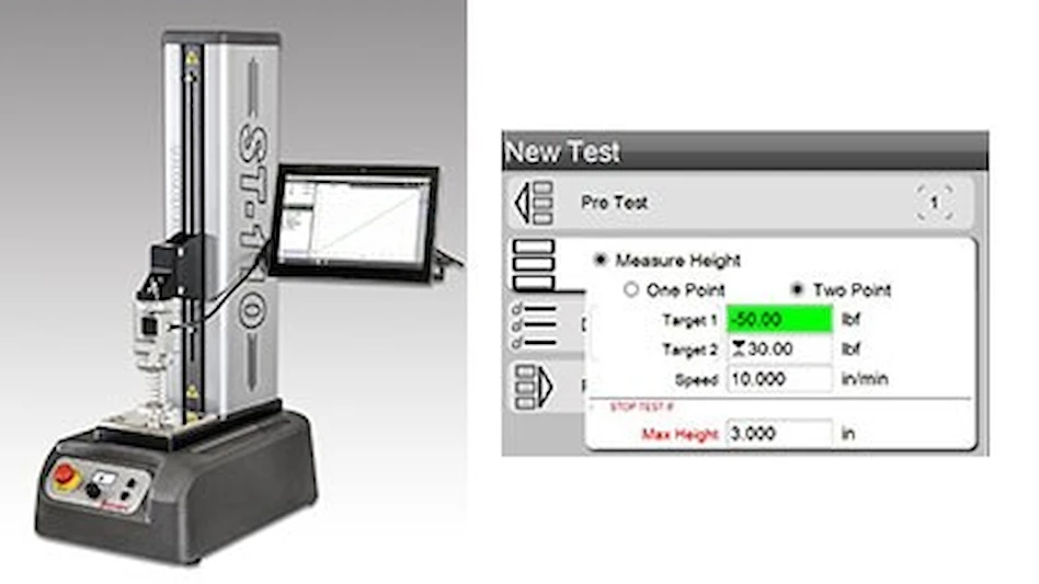 Spring testing system - Aerospace Manufacturing and Design