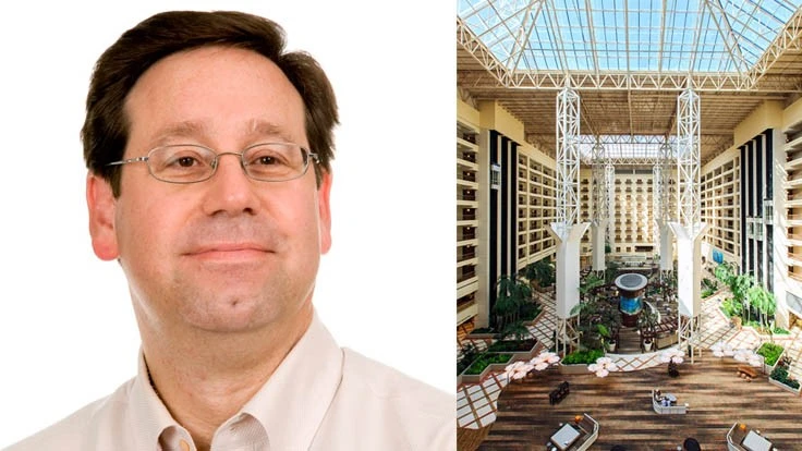 Michael Raphael, President of Direct Dimensions and a veteran metrologist, Renaissance Orlando at SeaWorld in Orlando, Florida. 