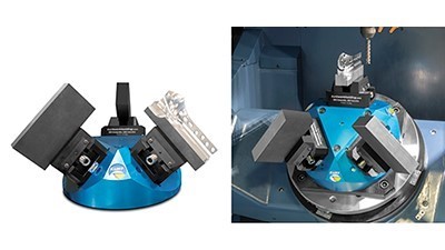 45degree pyramid workholding platform Aerospace Manufacturing and Design