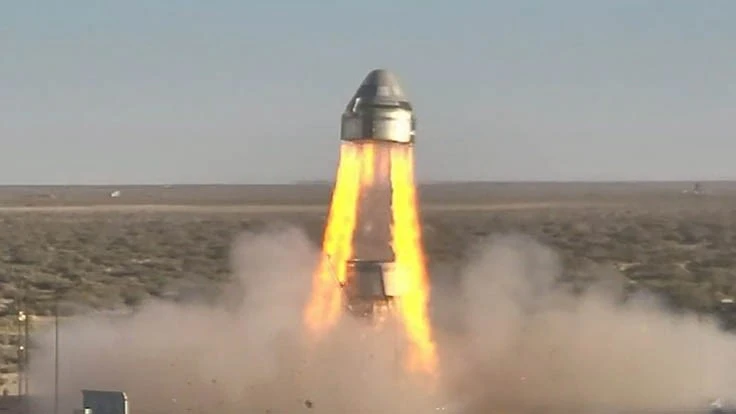 Boeing’s CST-100 Starliner Pad Abort Test, White Sands Missile Range, New Mexico.