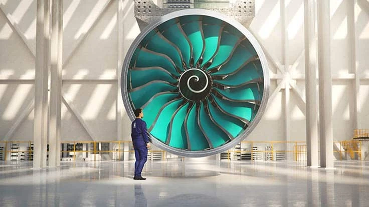 Artist’s impression of the UltraFan demonstrator.