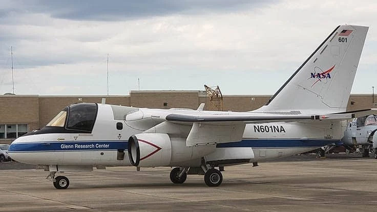 The S-3A research aircraft pictured has been the primary testbed from 2013 to 2019 for flight testing of CNPC related technologies.