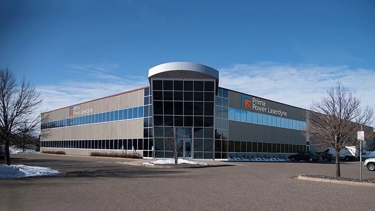 Prima Power Laserdyne’s new facilities at 7105 Northland Terrace North in Brooklyn Park, Minnesota.