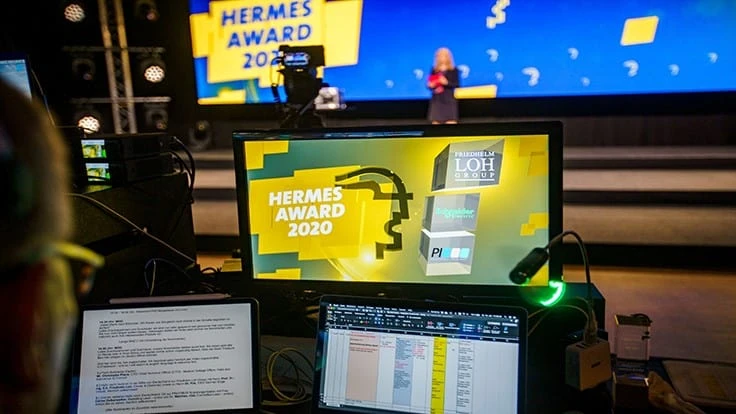 The HERMES AWARD, the international technology prize, is presented annually during HANNOVER MESSE. It is aimed at all companies and institutions exhibiting at HANNOVER MESSE and honors outstanding products and innovative solutions.