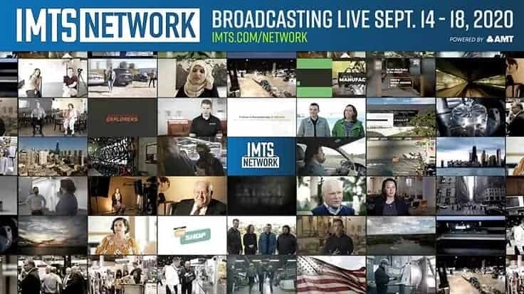 IMTS Network montage…broadcasting live Sept 14 - 18, 2020 on IMTS.com/Network.