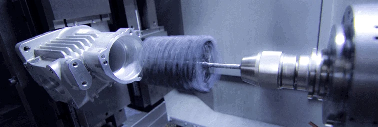 Automated setup for cross-hole deburring