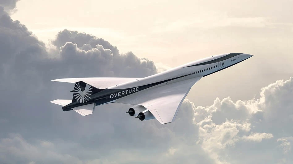 Updated Overture configuration revealed at Farnborough International Airshow.