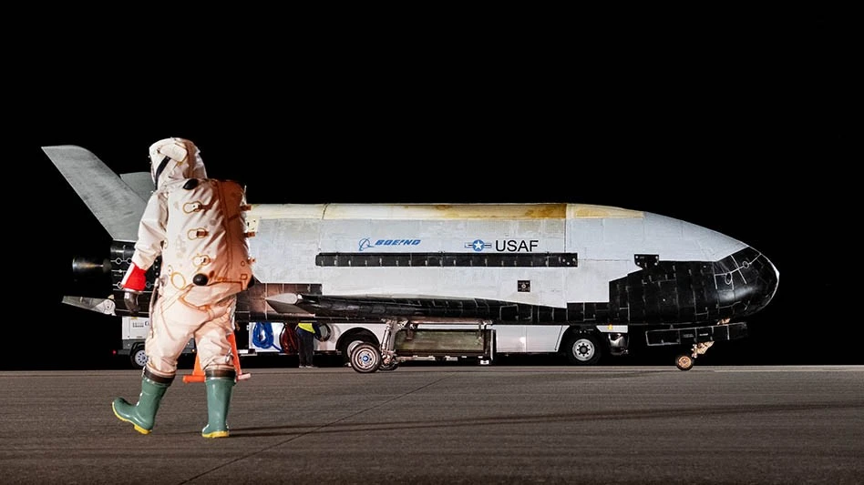 The Boeing-built X-37B Orbital Test Vehicle (OTV) landed at NASA’s Kennedy Space Center in Florida at 5:22 a.m. ET, November 12, 2022. 