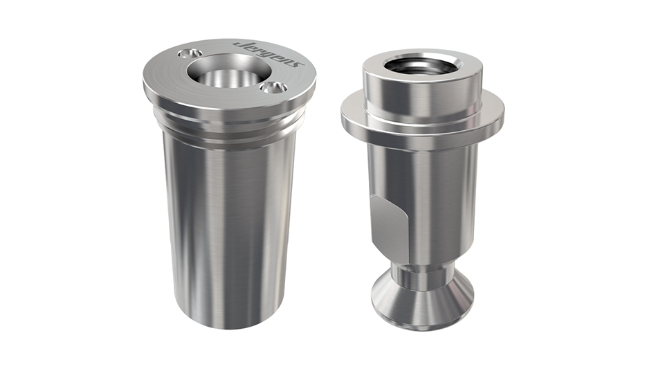 Jergens' compact zeropoint system (ZPS) modules and pull studs